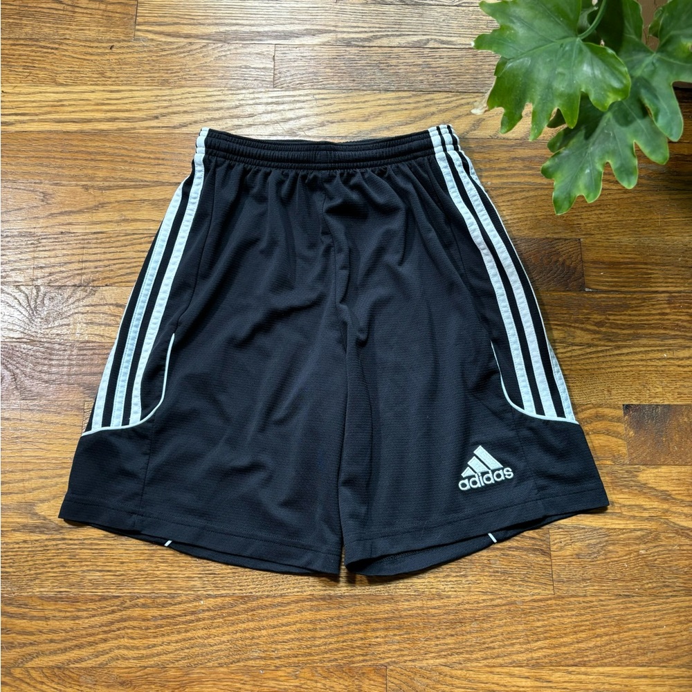 vintage black adidas shorts size small